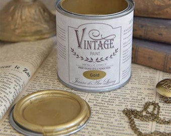 Chalk Paint Metallic Gold Vegan