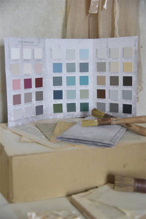 Vintage Paint Color Chart