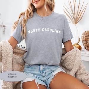 North Carolina T-shirt, aesthetic North Carolina Tshirt, North Carolina Gift, Men's Tshirt, Women's Tshirt, vintage North Carolina T shirt