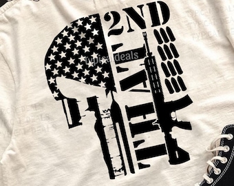 2nd Amendment SVG PNG - US Military Cricut & Silhouette File (Digital Download)