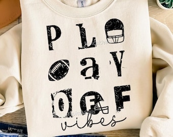 Playoff Vibes SVG PNG, Game Day svg, Football SVG, Fall Sports svg, Game Day vibes svg, Football Shirt svg, Cut Files For Cricut Sublimation
