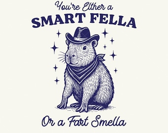 Retro Smart Fella Capybara 90s Svg, Funny Vintage Capybara Svg, Capybara Quote Svg, Funny Capybara Gifts, Capybara Shirt