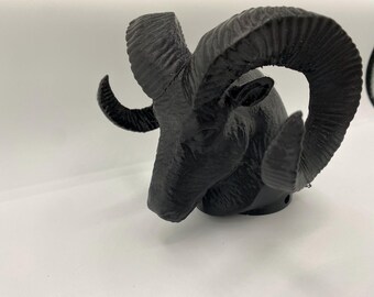 Tapa para enganche de remolque de camioneta Ram Cult V8, conector receptor de 50 mm / 2 pulgadas / autos estadounidenses y cultura pop / PETG impreso en 3D