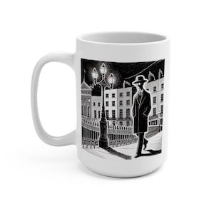James Joyce Dublin Inspired Ulysses Quote Coffee Cup