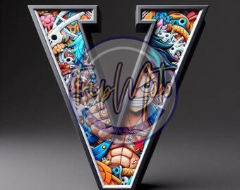 One Piece Letters T-W