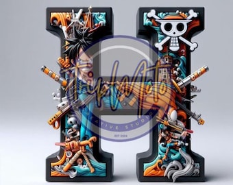 One Piece Letters F-J