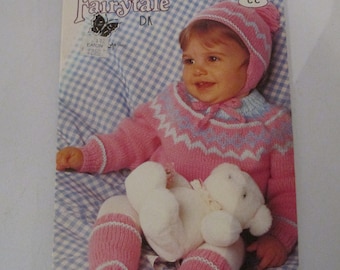 1950s and 1960s; one 1980s Native American pattern Cree 12 vintage knitting patterns for children and adults