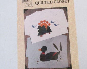 The Quilted Closet - Cabin Country Tees - 1995 - Duck appliques