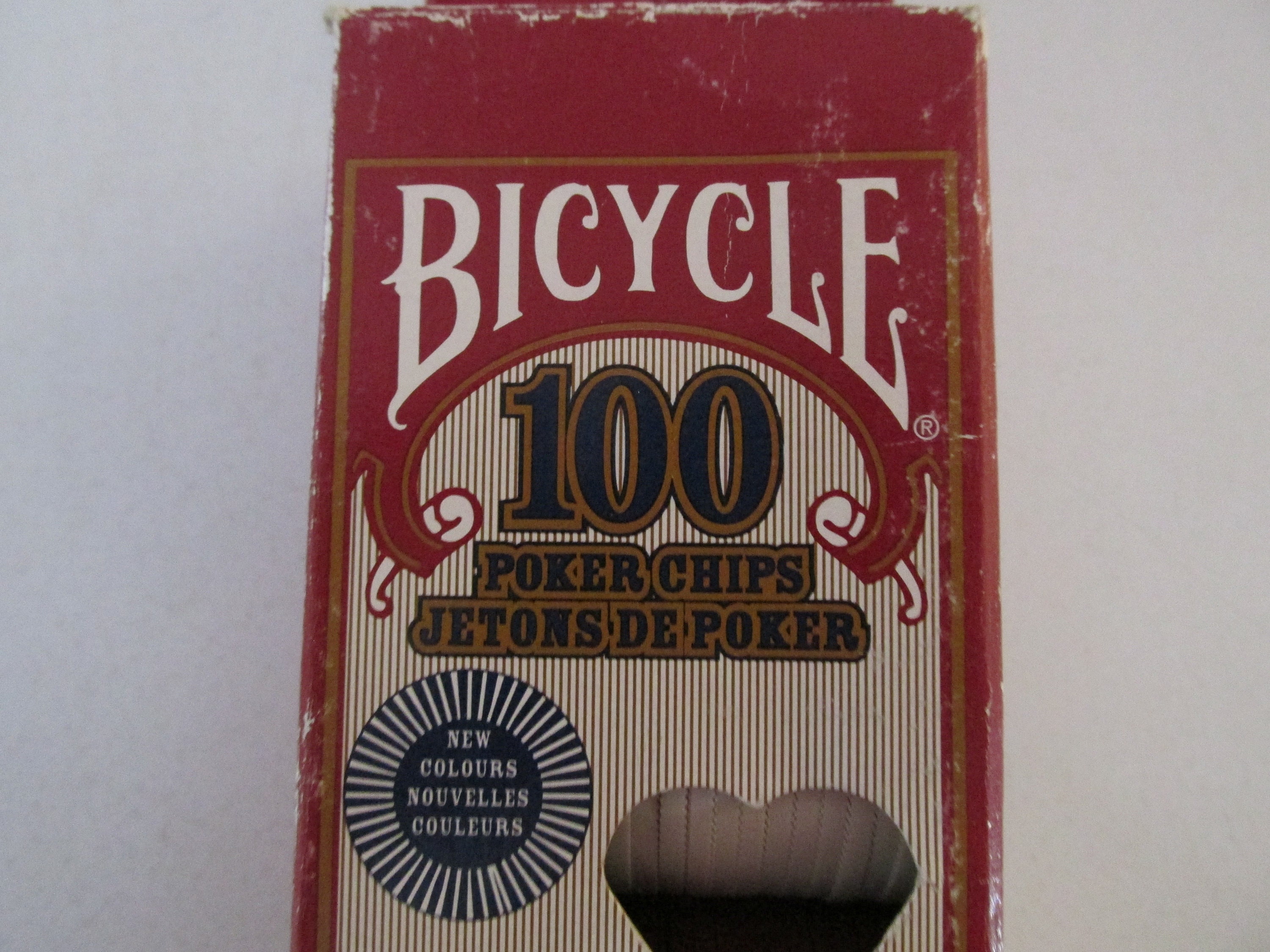 Bicycle Poker Chips unopened Casino colors 100 chips Etsy