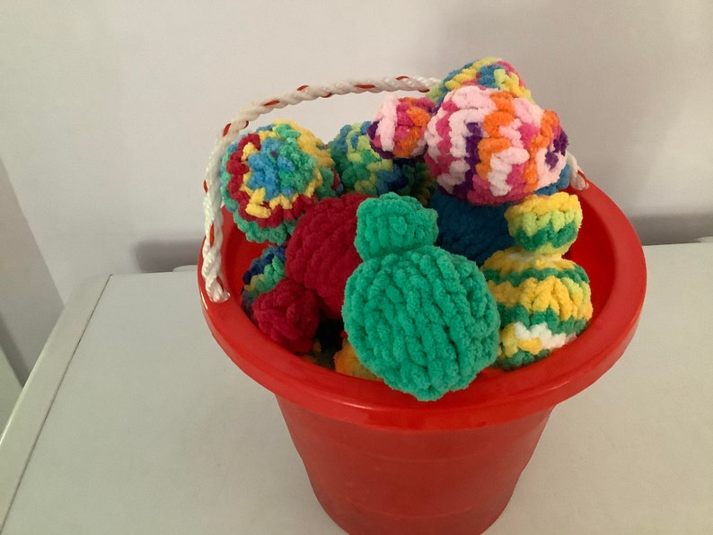 Reusable Water Balloons Set of 6 Blue and Green Knit Etsy