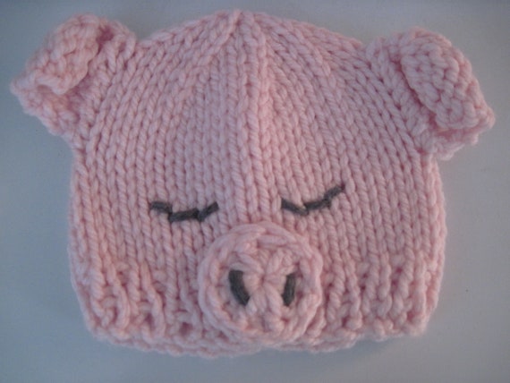 pig beanie hat
