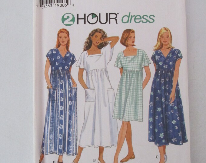 Simplicity 7181 Sewing Pattern UNCUT Size L XL Misses Dress