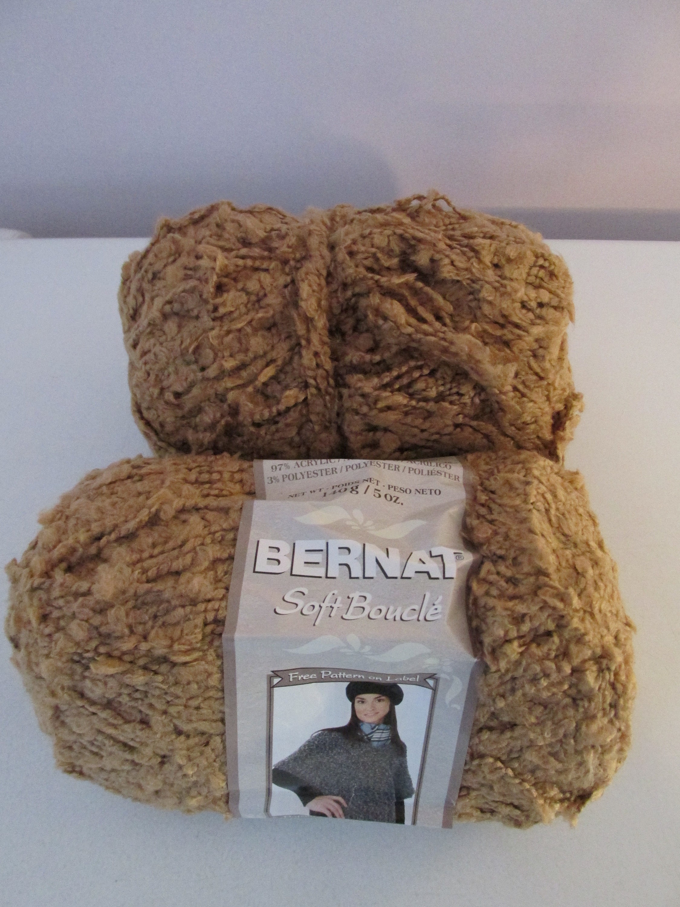 Bernat Soft Boucle Yarn Discontinued 5 Bulky 255 Etsy