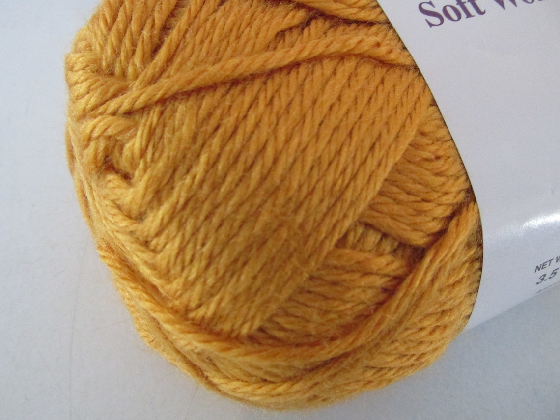 Tent Sale yarn Bronze Soft Worsted 3.5 oz 197 yards Etsy