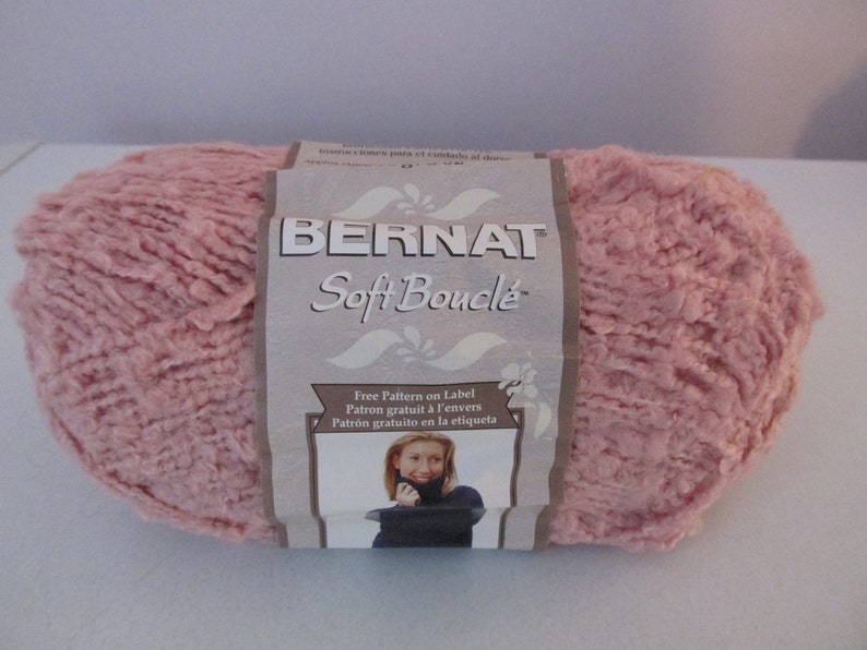 Bernat Soft Boucle Yarn Discontinued 5 Bulky 255 Etsy
