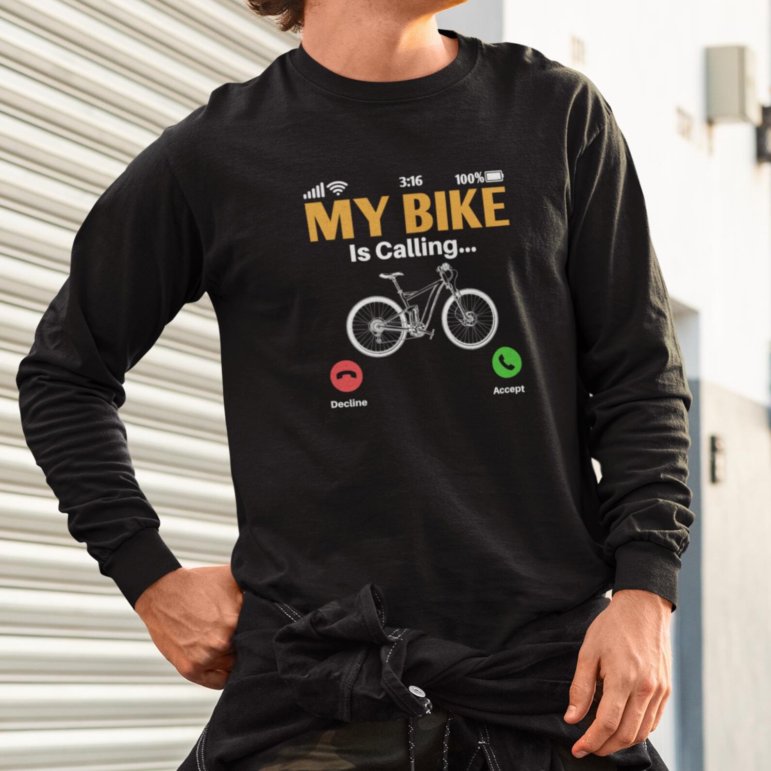 Funny Bike Cyclist Shirt Bicycle Shirt