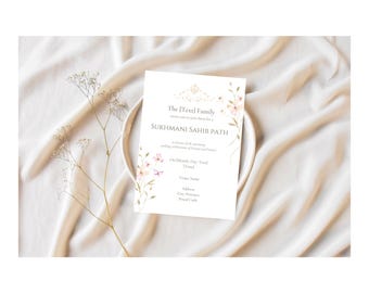Sukhmani Sahib Path Invitation