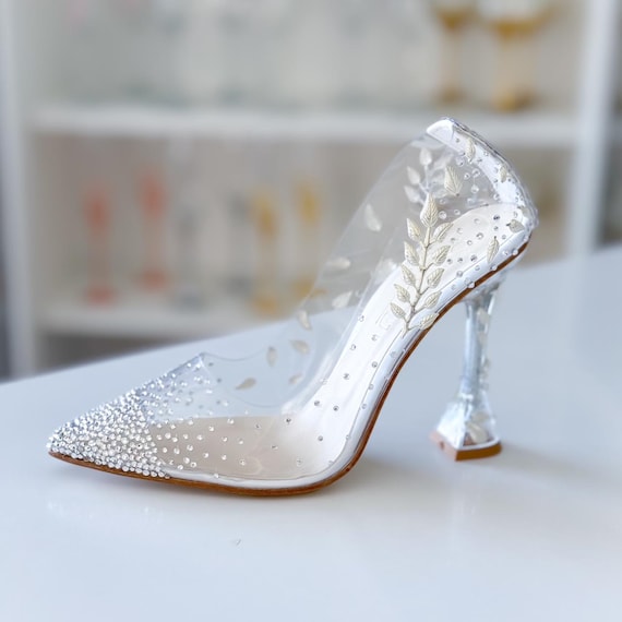 Hot crystal transparent shoes Hotsell