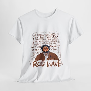 Rod Wave Custom Graphic Tee