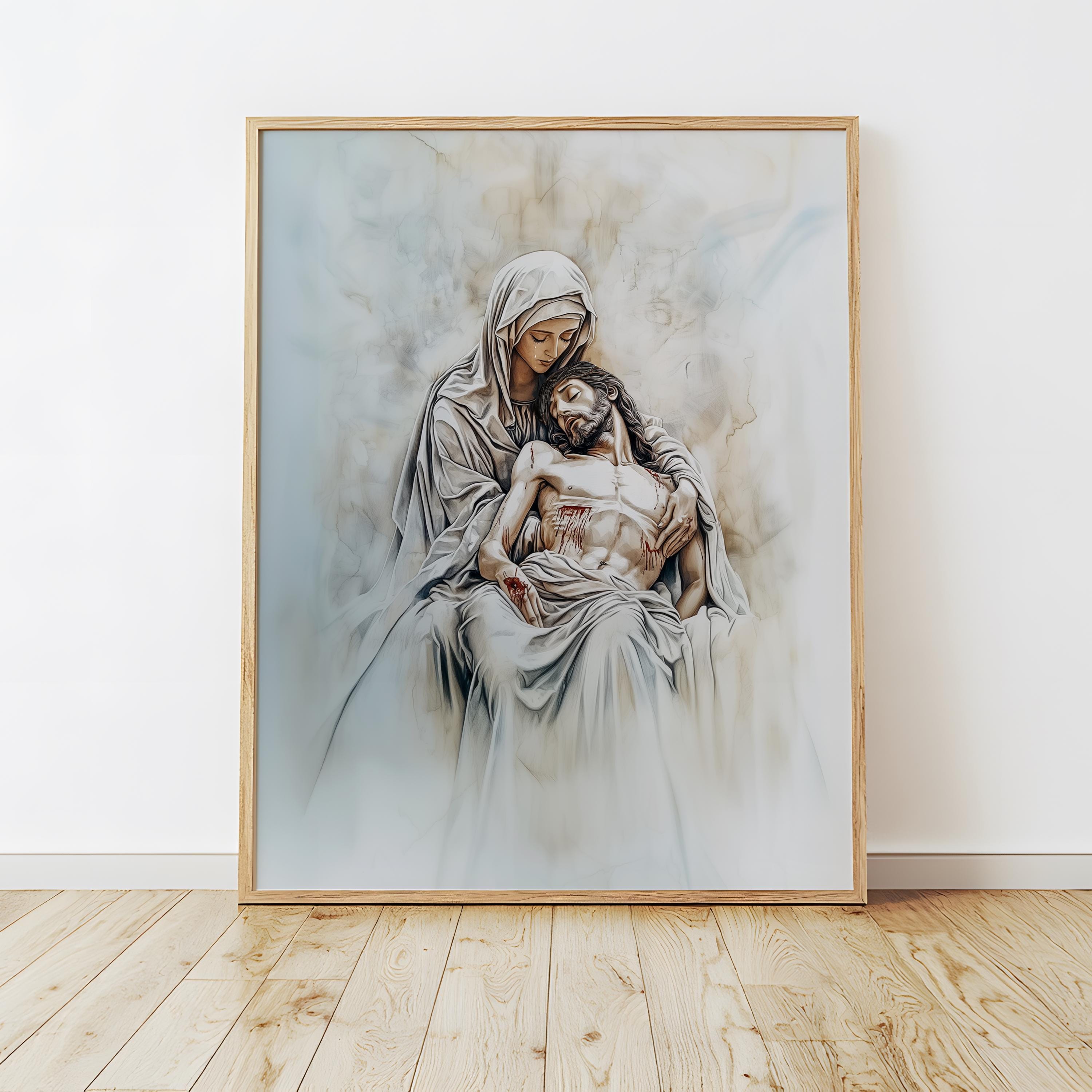 キリスト女性画 キリストと聖女たち。 （キリストと聖なる女性）。 イエス・キリストが