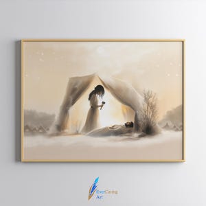 Jael fulfills Deborah&#39;s Prophecy, Women of the Bible Women of God, Old Testament, Biblical Women, Bible Verse Illustration, Digital Download