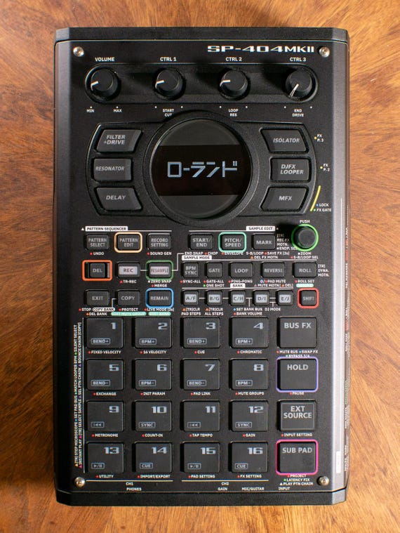 DJ機材 Roland SP-404 Special Black Edition Roland SP-404MKII KDJ