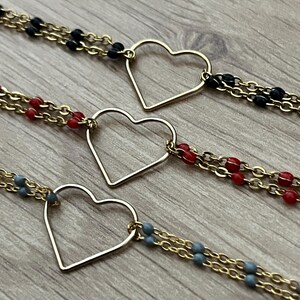 2 Charms Breloques En Forme De Cœur Bleu Métal Argenté - Pour Bracelet Perles - Neuf