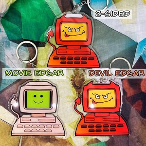EDGAR - ELECTRIC DREAMS (1984) Acrylic Keychain - Etsy