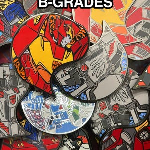 Matching TRANSFORMERS MTMTE Enamel Pins [B-Grade]