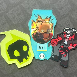 MISC PVC Deadlock Stickers