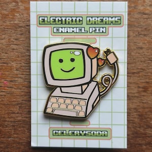PREORDER Electric Dreams Edgar Hard Enamel Pin