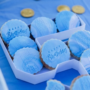 Bluey & Bingo Custom Cookies: Birthday Party Favors