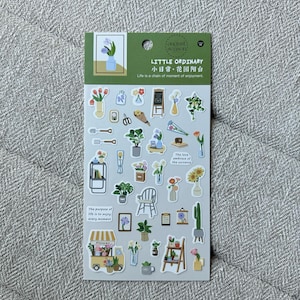 Ressentez-moi | Stickers balcon petit jardin ordinaire TZ-6590 | LIVRAISON GRATUITE