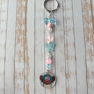 Tony Chopper charm keychain