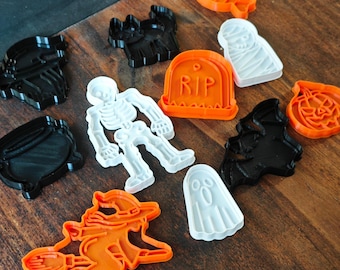 Halloween Cookie Cutters - Set of 10 - Custom Made in Australia