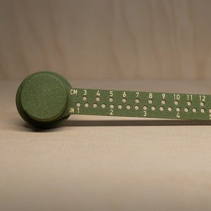 Compass - Pottery Circle Cutting Tool; Metric and Imperial Units