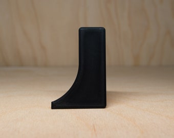 3" Radius Pottery Rib: Curved Foot, Modern Ceramics Tool