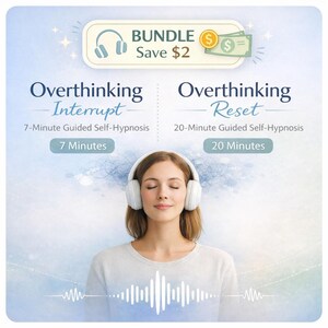Overthinking Bundle: ripristina e interrompi i pensieri frenetici con l'audio guidato