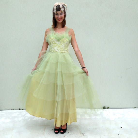 antique prom dress