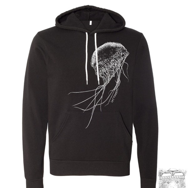 Unisex JELLYFISH Cozy Classic Pullover Hoody Sweatshirt