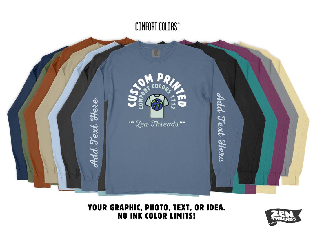 Countryside Cursive - Semi-Custom - Comfort Colors Tee