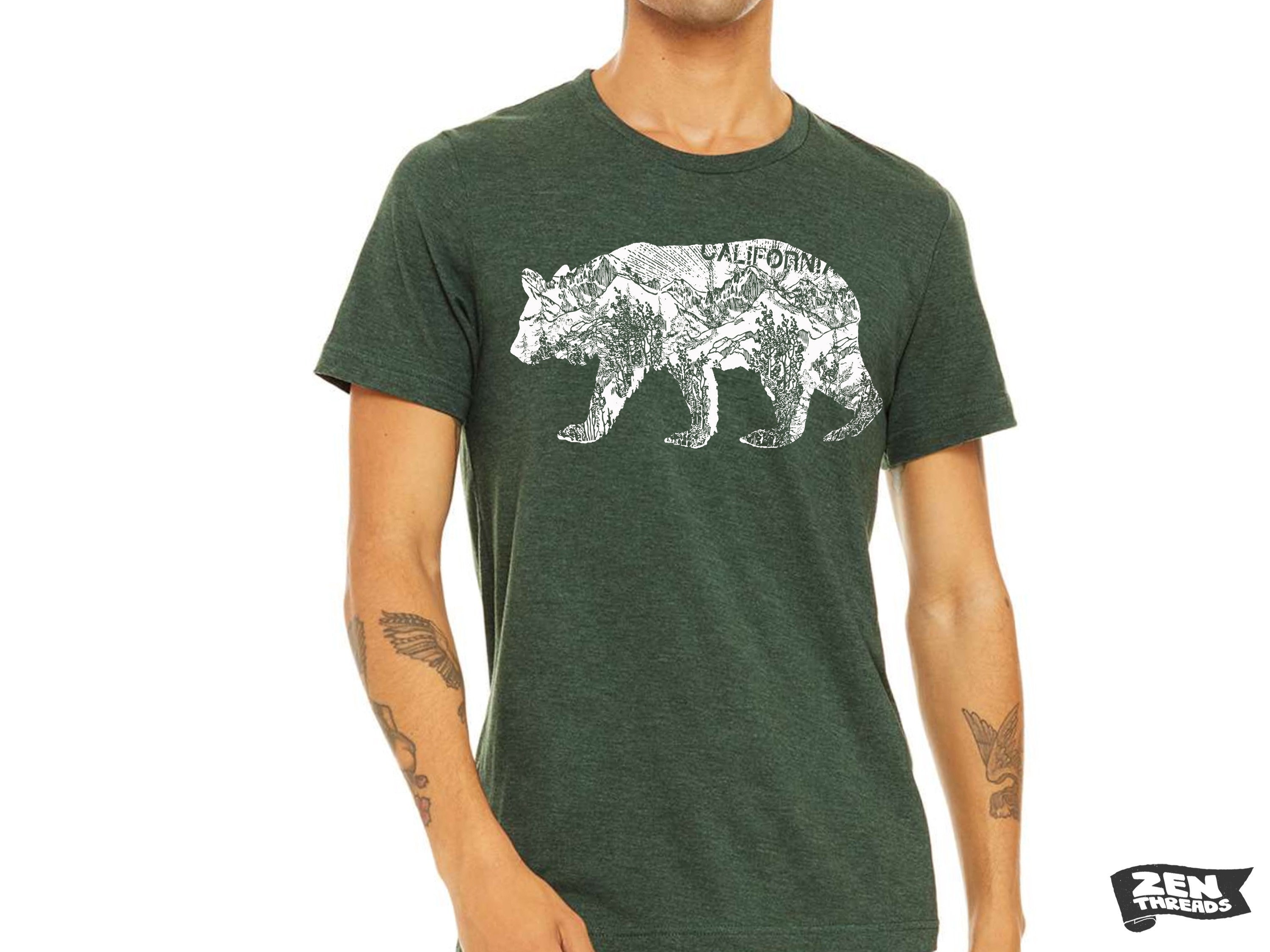 【23.65】22SS★ REAL BEAR HALF T-SHIRT California BEAR Unisex T Shirt Bella Canvas Mens Women's Cal