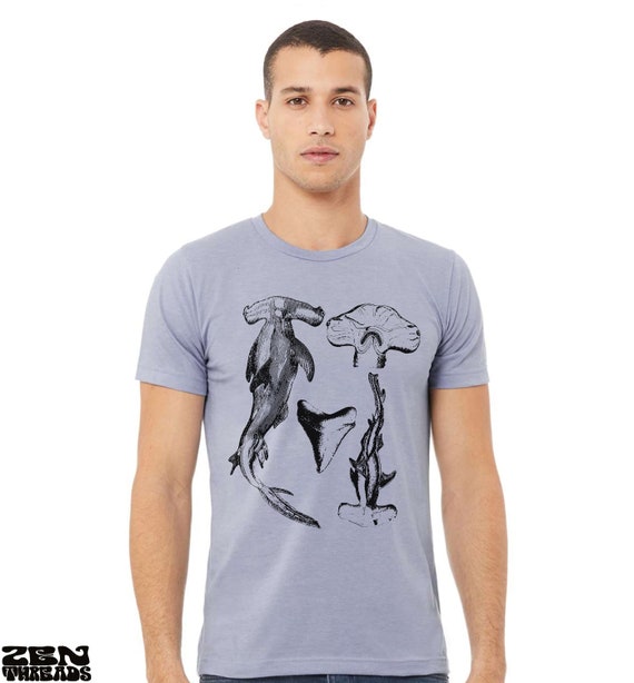 Hammerhead Sharks Unisex Bella Canvas T-Shirt: Coastal Ocean Wear