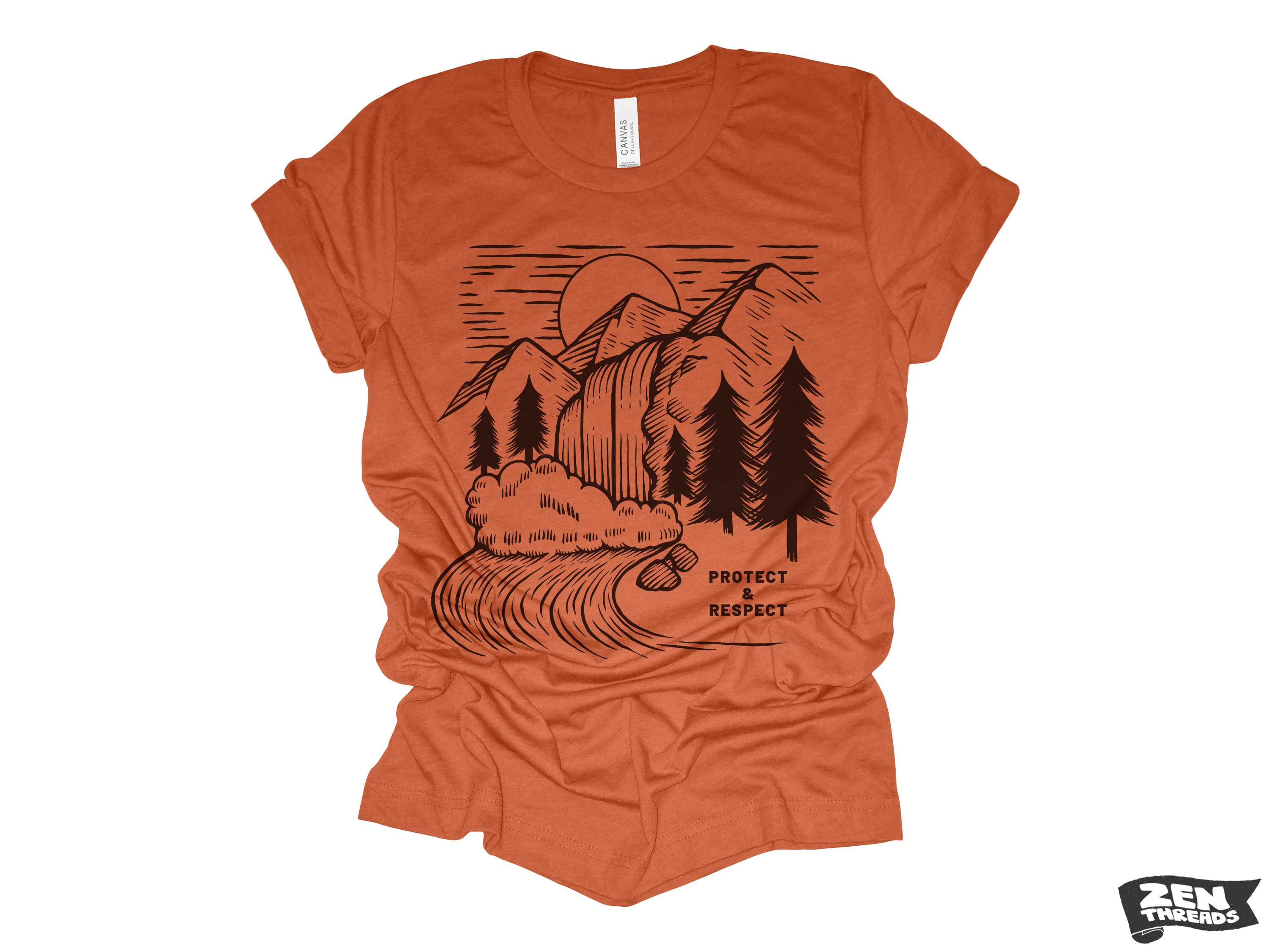 Bear In Trees Graphic Premium Shirt Outdoor Exploring Bear In Trees Graphic Premium Shirt Outdoor Exploring