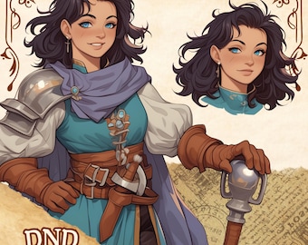 Fantasy Character Commission | Custom DnD Character l DnD Character | RPG Character | DnD Portrait Character Commission | DND