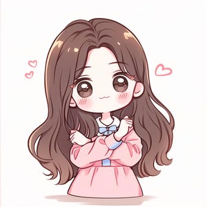 Custom Anime Portrait Commission | Custom Kawaii Portrait | Family Portrait | Wedding Gift | Couple Portrait | Personalized | Family Gift