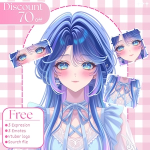 Custom VTuber | VTuber Male | Vtuber Commission | Vtuber Assets | live2D model | Live2D Male Commission | PNGtuber | Custom Live2D