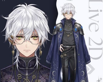 Custom Male Vtuber Model Commission | Anime Boy Live2D Rigging | VTube Studio | Twitch YouTube