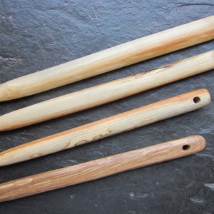Large Nalbinding Needles, Various Wood Types. Size 12cm 17cm. MULTI-BUY DISCOUNT zdjęcie 3