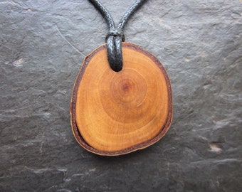 Natural Wood Pendant - Birch - for Cleansing and Renewal.